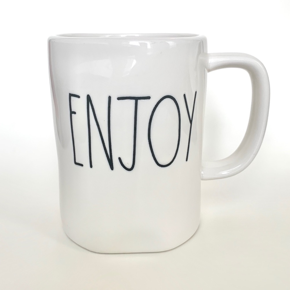 Rae Dunn Enjoy Ceramic Coffee Mug